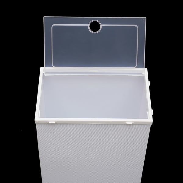 Skokasser 24-pak - Opbevaringsbokse - Stabelbare - 33x23x14 cm - PP-plast - Til sko op til EU 44 - Hvid