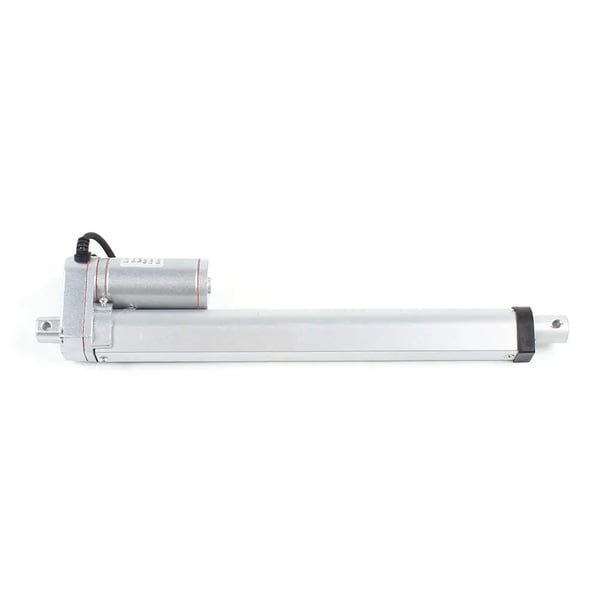 Sähköinen lineaaritoimilaite - 250 mm isku - Jännite 12 V DC - Langaton kaukosäädin - Automaattinen nosto - Teollisuuteen ja kotiin - Hopea