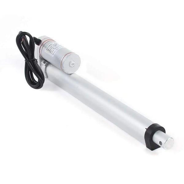 Sähköinen lineaaritoimilaite - 250 mm isku - Jännite 12 V DC - Langaton kaukosäädin - Automaattinen nosto - Teollisuuteen ja kotiin - Hopea
