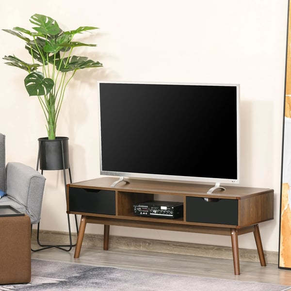 TV-möbel - TV-bänk - Modern stil - Två lådor - För TV upp till 127 cm - Vardagsrum