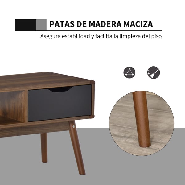 TV-möbel - TV-bänk - Modern stil - Två lådor - För TV upp till 127 cm - Vardagsrum