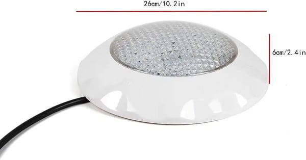 RGB LED-allasvalo, 45W AC12V uppoasennettava vedenalainen kohdevalo, uima-allas/spa, kaukosäädin, väri: rosa