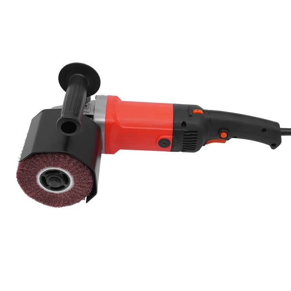 Sähköinen rullahiomakone/harjauskone - Käsikäyttöinen - 1580 W - 6 Nopeutta - 120 mm Rulla - 3000 r/min - 220 V AC - Punainen
