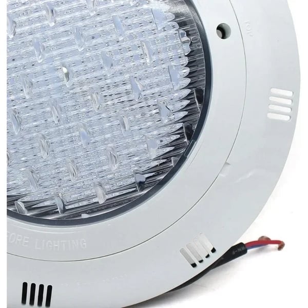 Nedsænkelig LED-poollampe, 11,6 tommer, 12V 36W, RGB 7 farver + 2 tilstande, til pool/havedam, rosa