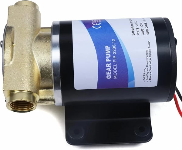 Pilssipumppu/kansipesupumppu, 12V, itseimevä ja upotettava, syväputkipumppu, veneisiin ja aluksen vesisäiliöihin, CN‑pistoke