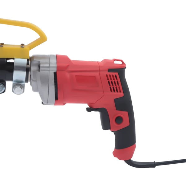 Elektrisk fugemørtelpistol - Mørtelsprøjte/Fugesprøjte - 700 W - 220 V - 2 Dyser - Rustfrit stål & plast - Rød