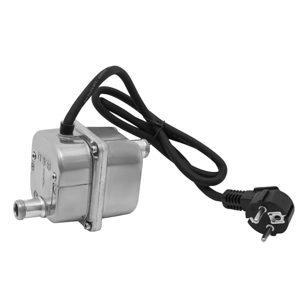 Motorvarmer til bil - Parkeringsvarmer/Kølevæskevarmer - 1500 W - 220 V - Til Benzin & Diesel - Sølv