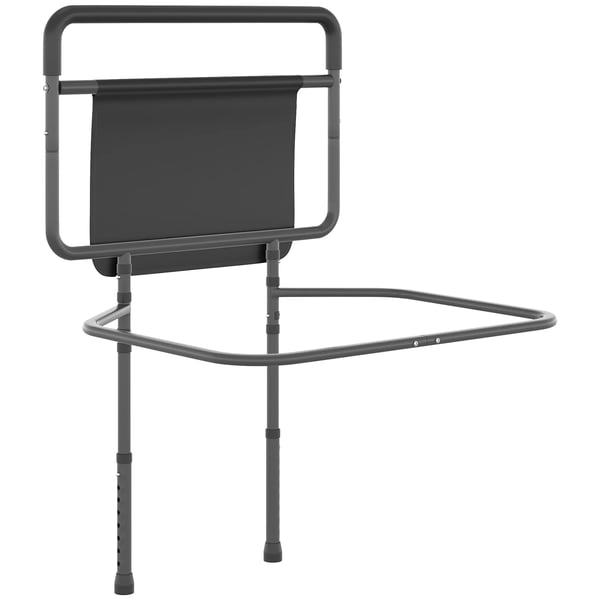 Sängräcke - För vuxna - Justerbar höjd 86–104 cm - Mått 71 x 61 cm - Grå