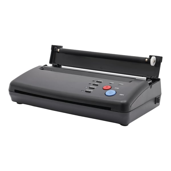 Tatoverings stencil printer - Kopimaskine - 220 V - A4 - Scanningsbredde 21 cm - Sort