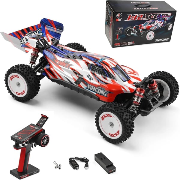 RC-auto - 124008 - 1:12 4WD Harjaton 3S - 60 km/h - Offroad - RTR - 1300 mAh 1 Akku - Valkoinen