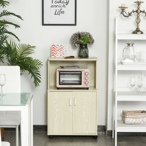 Skänk / Sideboard - Vardagsrumsskåp - Justerbar Hylla - Förvaring - Fristående - Montering Krävs