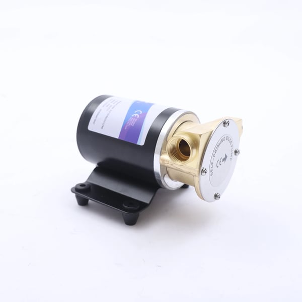 Selvansugende dækspulepumpe, 12 V booster-/drænpumpe, 23 L/min 120 W, EU-stik