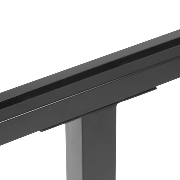 Skiltestander - Plakatstander Gulvmodel - Højde 160 cm - Rektangulær Ramme 90 x 65 cm - Metal - Sort