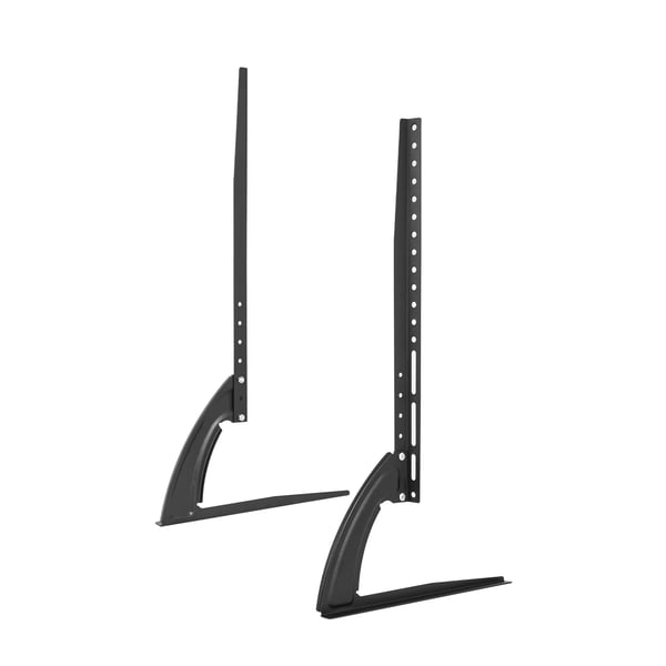 Universal TV-bordstativ, aftagelige TV-ben, 30–70 tommer, op til 35 kg, erstatningsben, sort, til LCD/LED-TV