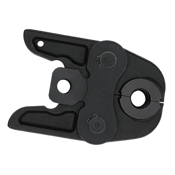 Presskæber TH16-20-26-32 - Til hydraulisk presstang - Til PEX/rustfrit stålrør - TH-profil 16/20/26/32 mm - Højkulstofstål - Sort