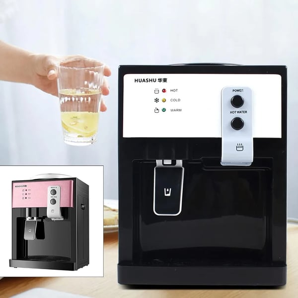 Vandkøler og vanddispenser, elektrisk, rustfrit stål, til drikkevand og kontor