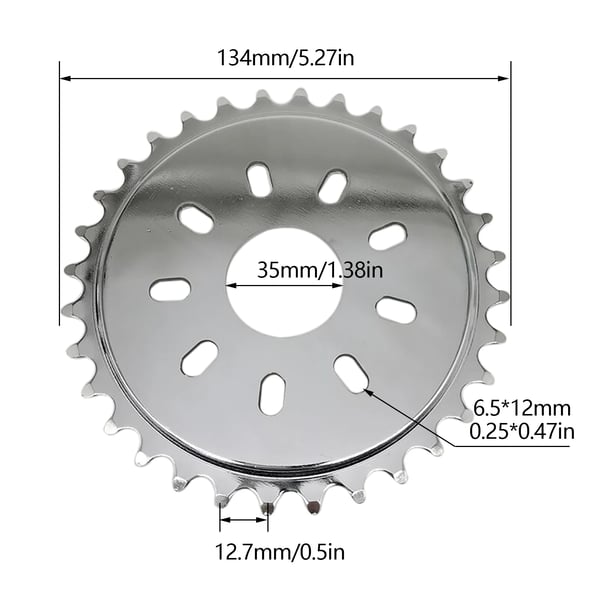 Sähköpyörä/E-bike muunnossarja - Vasenpuoleinen vetomoottori 36V 350W - Peukalokaasu - Harjallinen moottori - Maastopyörään - Musta