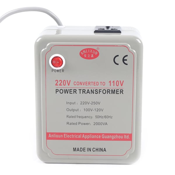 YIYIBYUS, spændingsomformer/transformator, 7,5 V udgang, hvid