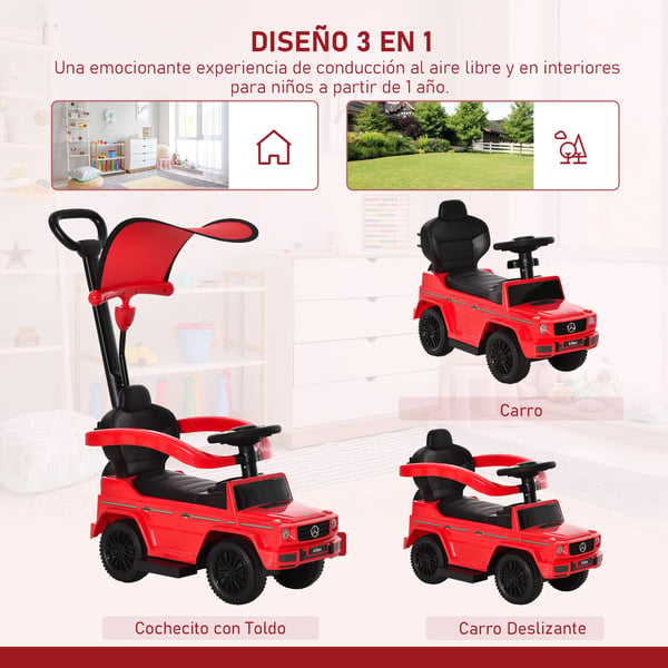 Åkbil för barn - SUV-stil - Licensierad design - Fyra hjul - Plast - 85,5 x 40,5 x 95 cm