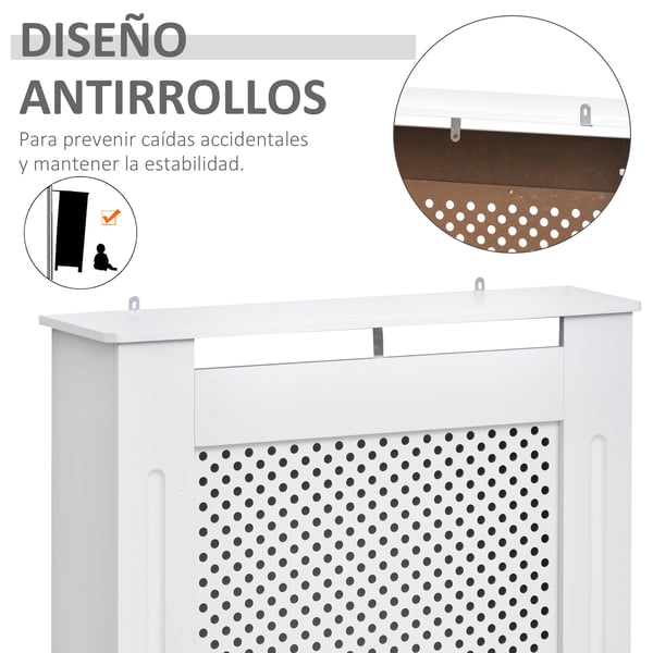 Radiatorskydd - Elementskydd - MDF - 78 x 19 x 82 cm