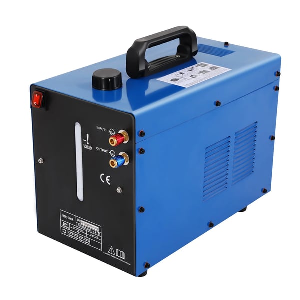 10 L TIG-vandkøler, WRC-300A kølesystem til TIG-svejsebrænder, 370 W, blå