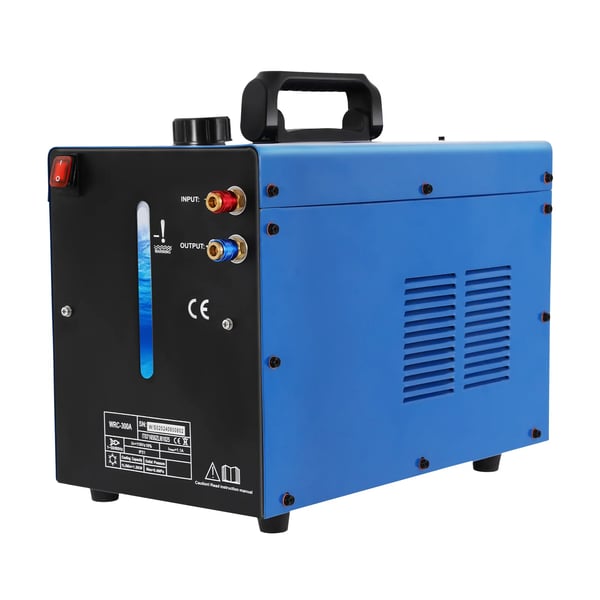 10 L TIG-vandkøler, WRC-300A kølesystem til TIG-svejsebrænder, 370 W, blå