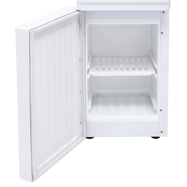 Vanddispenser - Bordmodel - 220 V - Varmt & Koldt Vand - Til Kontor og Hjem - Transparent