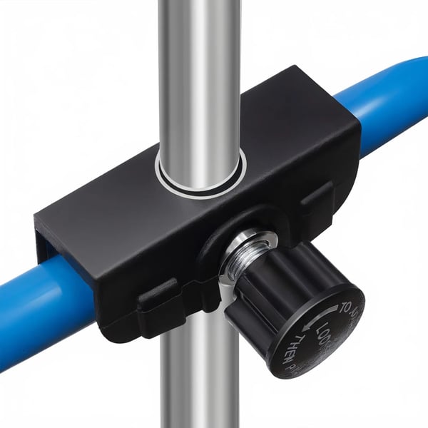 Børne Gymnastikstativ - Turnstang - Højdejusterbar 115–155 cm - Stål - Max 80 kg - Størrelse 107×148 cm - Blå
