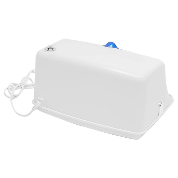 UV-sterilisator - UV-lampe med bakke - 5 W - EU-stik - Til salon, spa, neglesalon - Hvid