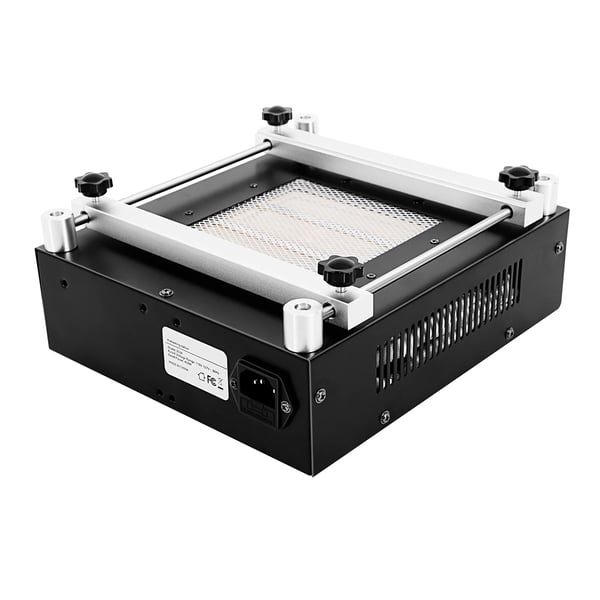 IR forvarmningsstation til lodning - 853A - 450W - 220–240V EU-stik - BGA rework - PCB-forvarmning - Blå