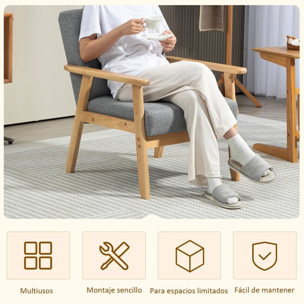 Vardagsrumssoffa - Modern Soffa - Över 240 cm Bred - Klädsel i Komposittyg - Montering Krävs