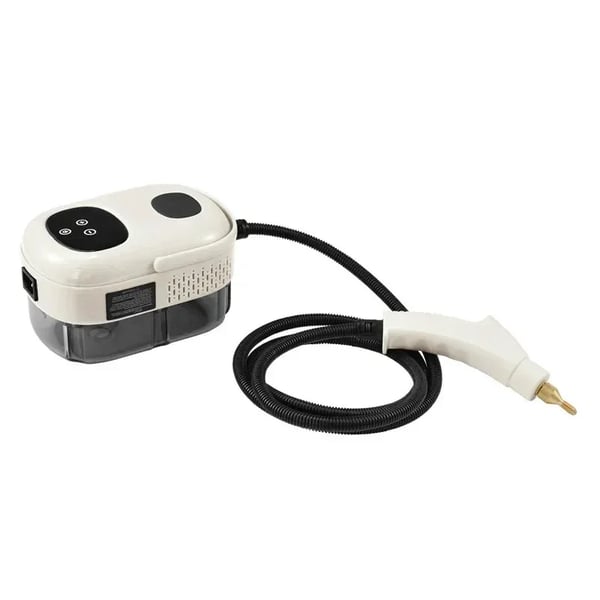 Höyrypuhdistin - Käsikäyttöinen - 2500 W - 1100 ml Säiliö - Korkeapainehöyry - 220 V EU-pistoke - 5+ Lämpötila-asetusta - Valkoinen