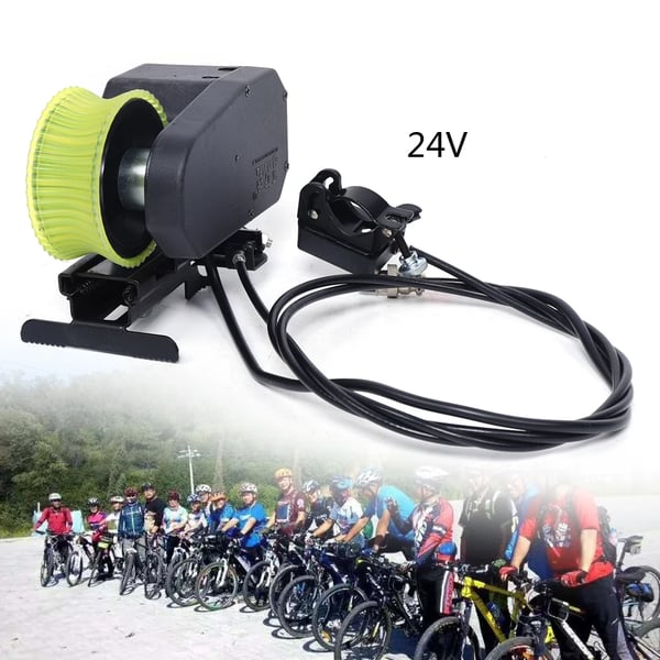Sähköpyörä muunnossarja - Booster-moottori - 24V 250W Harjaton - Nopeus 18–30 km/h - Polkupyöräkiinnitys - Tee-Se-Itse Asennus - Alumiiniseos