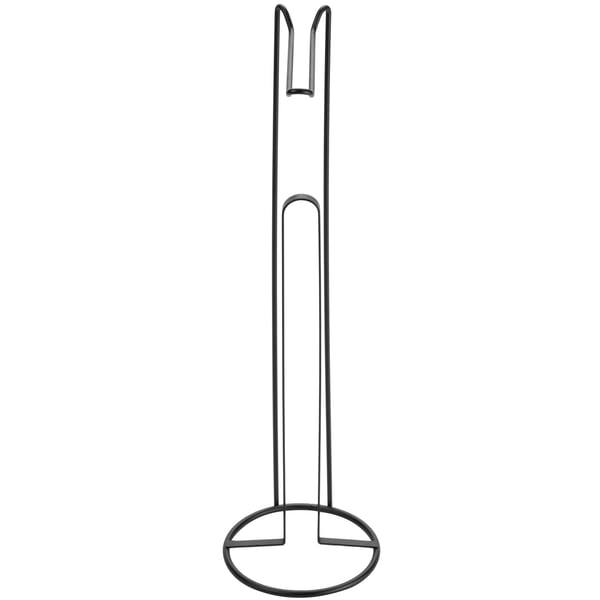 Toiletrulleholder - Gulvstativ - Fritstående - Loft-stil - Badeværelse - Sort