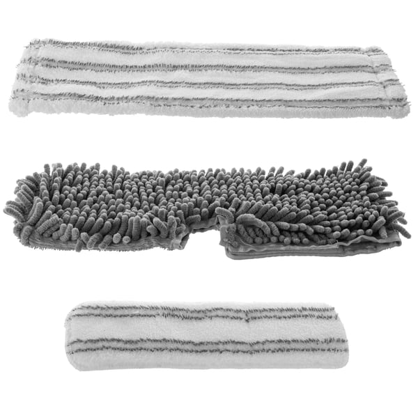 Plattmopp - Ersättningsmoppdukar (Refill) - Mikrofiber - 3-pack