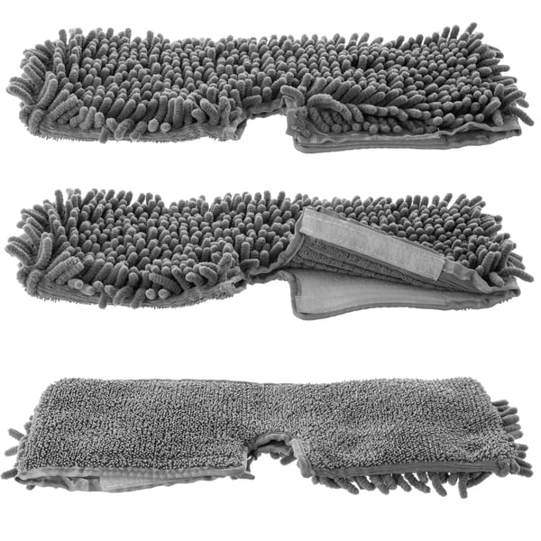 Plattmopp Reservdyna - Mikrofiber Moppöverdrag - 40 x 14 cm - Utbytesdyna