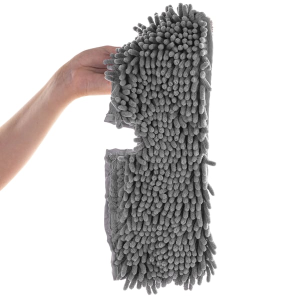 Plattmopp Reservdyna - Mikrofiber Moppöverdrag - 40 x 14 cm - Utbytesdyna