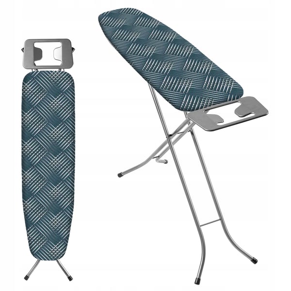 Strygebræt - Standard - Stort 110×30 cm - Sammenklappeligt - Holder til strygejern