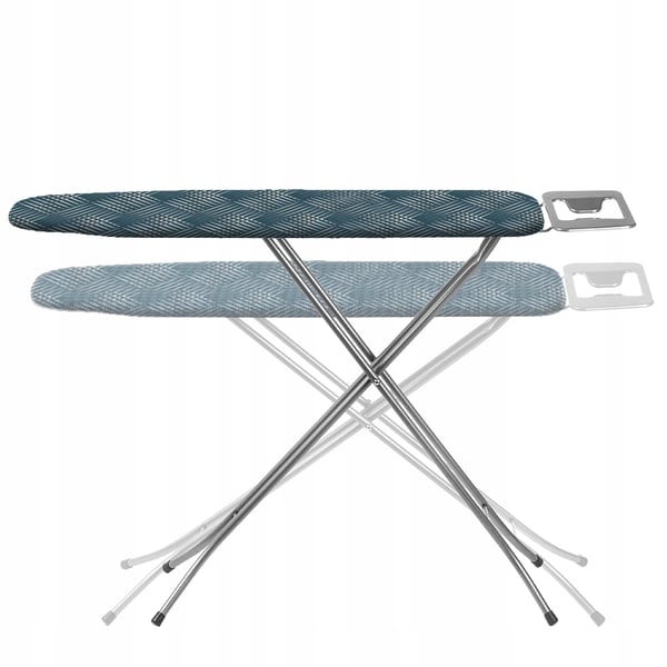 Strygebræt - Standard - Stort 110×30 cm - Sammenklappeligt - Holder til strygejern