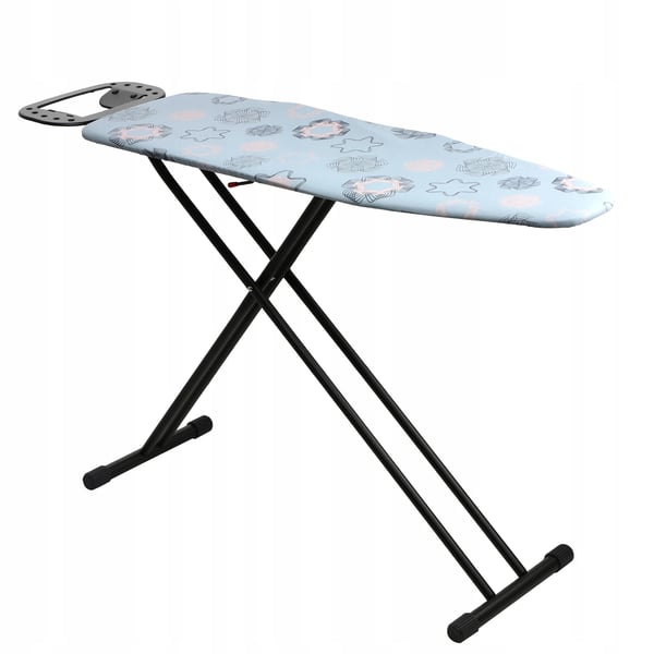 Strygebræt - Sammenklappeligt - 120 x 38 cm - Ekstra bred standard - Med bærehåndtag