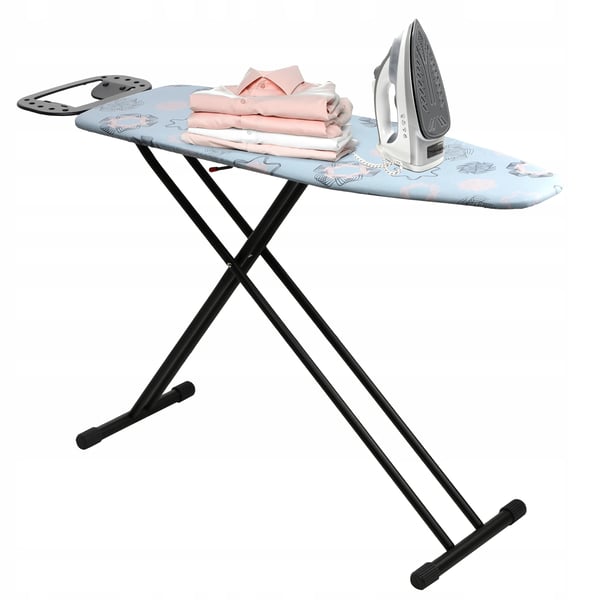 Strygebræt - Sammenklappeligt - 120 x 38 cm - Ekstra bred standard - Med bærehåndtag