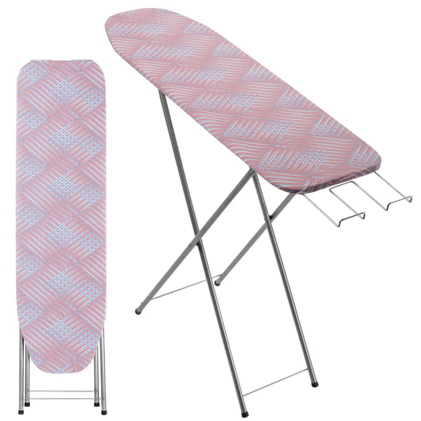 Strygebræt/Strygebord - Sammenklappeligt - 104 x 30 cm - Med strygejernsholder - Let - Kompakt