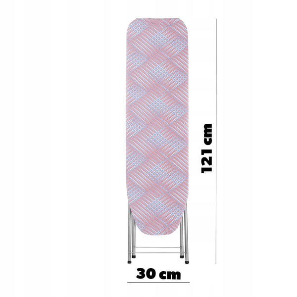 Strygebræt/Strygebord - Sammenklappeligt - 104 x 30 cm - Med strygejernsholder - Let - Kompakt
