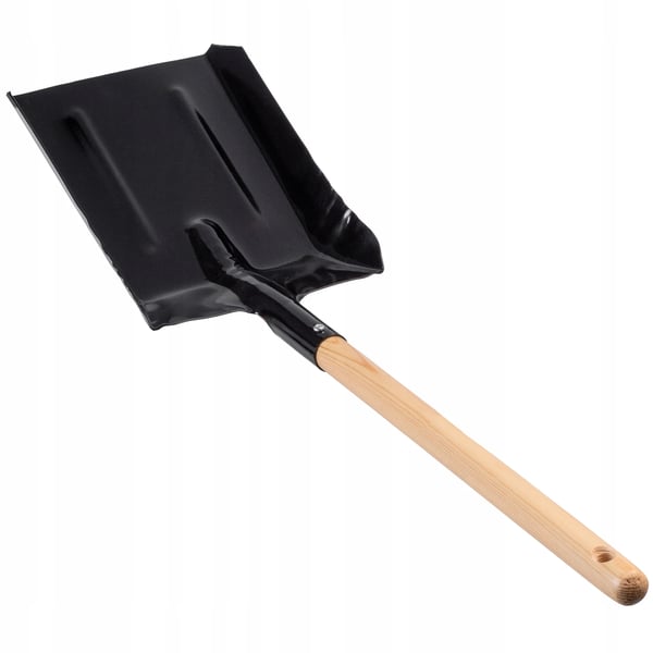 Askeskovl - Askespade - Metal - Til brændeovn og fyr - Til kul og aske - Robust