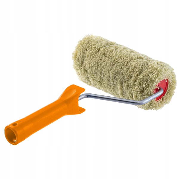 Målarroller / färgroller - Med handtag - 25 cm - För väggar och tak