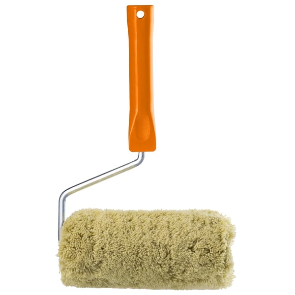 Malerrulle / malerulle - Med håndtag - 25 cm - Til vægge og lofter