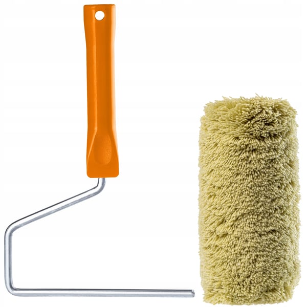 Malerrulle / malerulle - Med håndtag - 25 cm - Til vægge og lofter