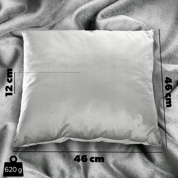 Pyntepude - Sofapude 50 x 50 cm - Til Lænestol - Fyld PE-skum - Polyester/Bomuld