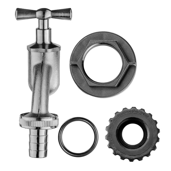 Tankhane/Ventil - Adapter/Kobling - Gevind 1,9 cm - Til Beholder/Tønde