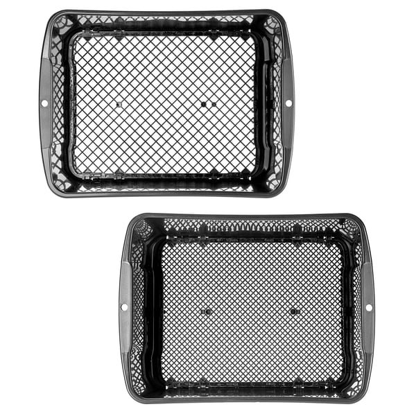 Havesigte - Jord- og kompostsigte - Ø 40 cm - Justerbar maskestørrelse - Til jord, kompost og sten - Metal